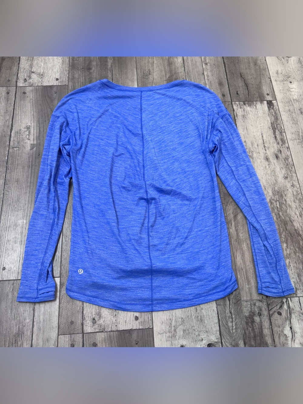 Women's Long-Sleeve Crewneck Top - Blue
